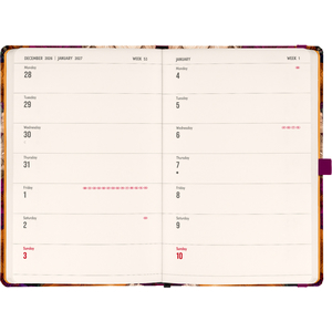Fotografie k reklamnímu předmětu „NOTIQUE Planbook planner/notebook Vintage Flowers 2027, 13 x 21 cm“