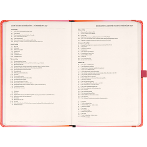 Fotografie k reklamnímu předmětu „NOTIQUE Planbook diář/notes Korál 2027, 13 x 21 cm“