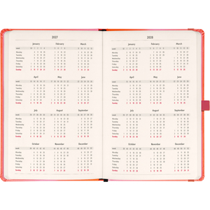 Fotografie k reklamnímu předmětu „NOTIQUE Planbook planner/notebook Coral 2027, 13 x 21 cm“