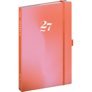 Fotografie reklamního předmětu „NOTIQUE Planbook planner/notebook Coral 2027, 13 x 21 cm“