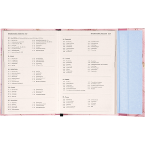Fotografie k reklamnímu předmětu „NOTIQUE Magnetic weekly planner Pink Marble 2027, 11 x 16 cm“