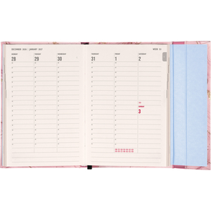 Fotografie k reklamnímu předmětu „NOTIQUE Magnetic weekly planner Pink Marble 2027, 11 x 16 cm“