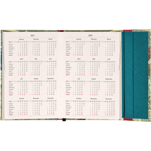 Fotografie k reklamnímu předmětu „NOTIQUE Magnetic weekly planner Alphonse Mucha 2027, 11 x 16 cm“