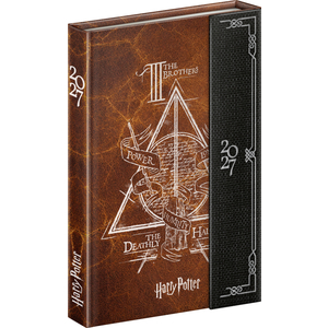 Fotografie reklamního předmětu „NOTIQUE Magnetic weekly planner Harry Potter – Deathly Hallows 2027, 11 x 16 cm“