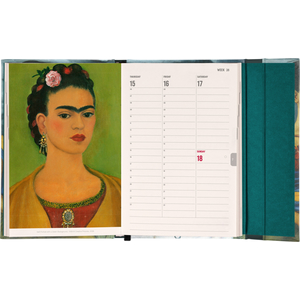 Fotografie k reklamnímu předmětu „NOTIQUE Magnetic weekly planner Frida Kahlo 2027, 11 x 16 cm“