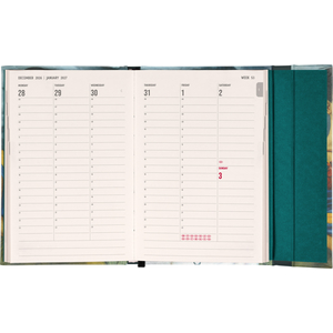 Fotografie k reklamnímu předmětu „NOTIQUE Magnetic weekly planner Frida Kahlo 2027, 11 x 16 cm“