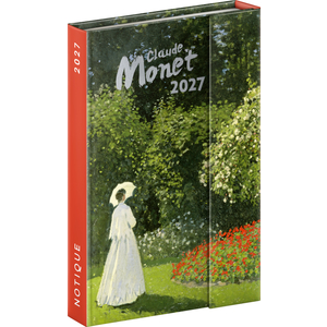 Fotografie reklamního předmětu „NOTIQUE Týdenní magnetický diář Claude Monet 2027, 11 x 16 cm“