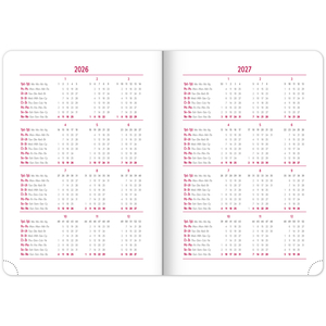 Fotografie k reklamnímu předmětu „NOTIQUE Denní diář Ajax 2026, zelený, 15 x 21 cm“