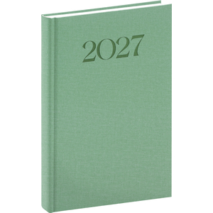 Fotografie reklamního předmětu „NOTIQUE Denní diář Biella 2027, zelený, 15 x 21 cm“