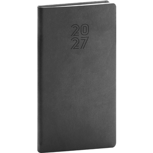 Fotografie reklamního předmětu „NOTIQUE Kapesní diář Aprint 2027, černý, 9 x 15,5 cm“