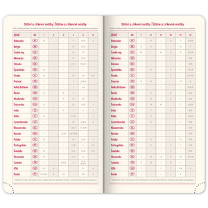 Fotografie k reklamnímu předmětu „NOTIQUE Kapesní diář Panama 2026, hnědý, 9 x 15,5 cm“