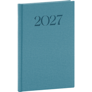 Fotografie reklamního předmětu „NOTIQUE Týdenní diář Biella 2027, modrý, 15 x 21 cm“