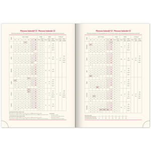 Fotografie k reklamnímu předmětu „NOTIQUE Týdenní diář Essenza 2026, oříšek, 15 x 21 cm“