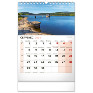 Fotografie k reklamnímu předmětu „Nástěnný kalendář 2024 s extra velkým kalendáriem, 33 × 46 cm“