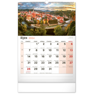 Fotografie k reklamnímu předmětu „Nástěnný kalendář 2024 s extra velkým kalendáriem, 33 × 46 cm“