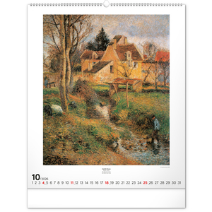 Fotografie k reklamnímu předmětu „NOTIQUE Nástěnný kalendář Impresionismus 2026, 48 x 56 cm“