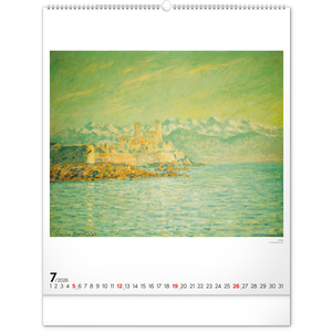 Fotografie k reklamnímu předmětu „NOTIQUE Nástěnný kalendář Claude Monet 2026, 48 x 56 cm“