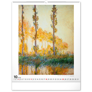 Fotografie k reklamnímu předmětu „NOTIQUE Nástěnný kalendář Claude Monet 2026, 48 x 56 cm“
