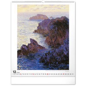 Fotografie k reklamnímu předmětu „NOTIQUE Nástěnný kalendář Claude Monet 2026, 48 x 56 cm“