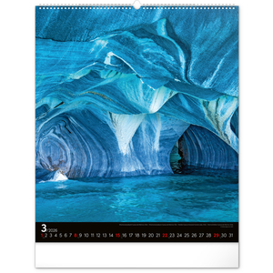 Fotografie k reklamnímu předmětu „NOTIQUE Nástěnný kalendář Energie 2026, 48 x 56 cm“