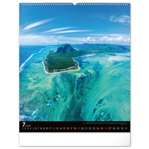 Fotografie k reklamnímu předmětu „NOTIQUE Nástěnný kalendář Energie 2026, 48 x 56 cm“