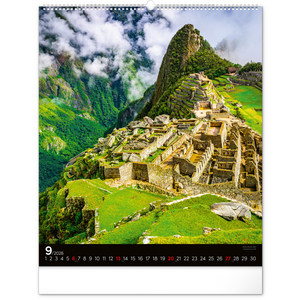 Fotografie k reklamnímu předmětu „NOTIQUE Nástěnný kalendář Energie 2026, 48 x 56 cm“