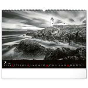 Fotografie k reklamnímu předmětu „NOTIQUE Nástěnný kalendář Snová krajina 2026, 48 x 33 cm“