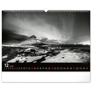 Fotografie k reklamnímu předmětu „NOTIQUE Nástěnný kalendář Snová krajina 2026, 48 x 33 cm“