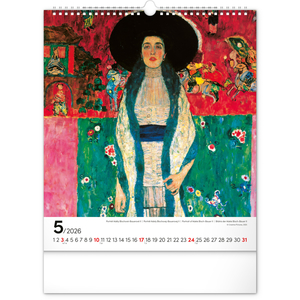 Fotografie k reklamnímu předmětu „NOTIQUE Nástěnný kalendář Gustav Klimt 2026, 30 x 34 cm“