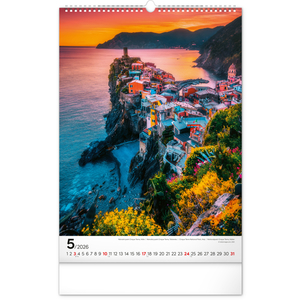 Fotografie k reklamnímu předmětu „NOTIQUE Nástěnný kalendář Národní parky světa 2026, 33 x 46 cm“