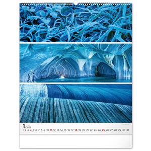 Fotografie k reklamnímu předmětu „NOTIQUE Nástěnný kalendář Paleta 2026, 48 x 56 cm“