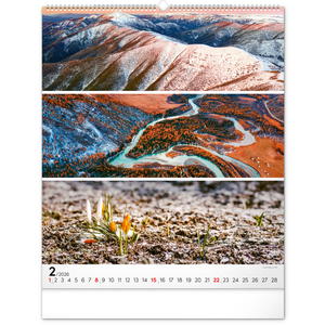 Fotografie k reklamnímu předmětu „NOTIQUE Nástěnný kalendář Paleta 2026, 48 x 56 cm“
