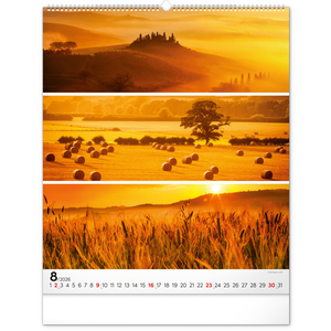 Fotografie k reklamnímu předmětu „NOTIQUE Nástěnný kalendář Paleta 2026, 48 x 56 cm“