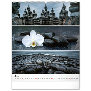 Fotografie k reklamnímu předmětu „NOTIQUE Nástěnný kalendář Paleta 2026, 48 x 56 cm“