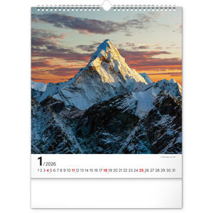 Fotografie k reklamnímu předmětu „NOTIQUE Nástěnný kalendář Inspirace 2026, 30 x 34 cm“