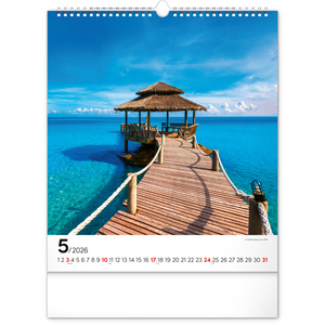 Fotografie k reklamnímu předmětu „NOTIQUE Nástěnný kalendář Inspirace 2026, 30 x 34 cm“