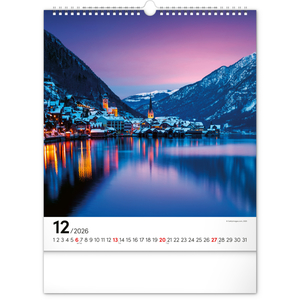 Fotografie k reklamnímu předmětu „NOTIQUE Nástěnný kalendář Inspirace 2026, 30 x 34 cm“