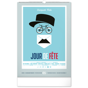 Fotografie k reklamnímu předmětu „NOTIQUE Nástěnný kalendář Alternative Movie Posters 2026, 33 x 46 cm“