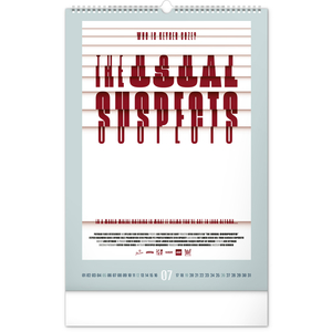 Fotografie k reklamnímu předmětu „NOTIQUE Nástěnný kalendář Alternative Movie Posters 2026, 33 x 46 cm“