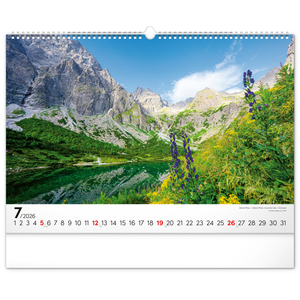 Fotografie k reklamnímu předmětu „NOTIQUE Nástenný kalendár Magické Tatry 2026, 48 x 33 cm“