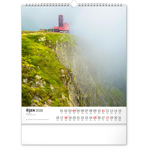 Fotografie k reklamnímu předmětu „NOTIQUE Nástěnný kalendář Krkonoše 2026, 30 x 34 cm“
