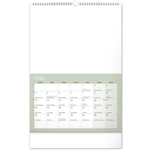 Fotografie k reklamnímu předmětu „NOTIQUE Kreativní rodinný kalendář 2026, 33 x 46 cm“