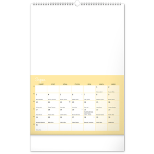 Fotografie k reklamnímu předmětu „NOTIQUE Kreativní rodinný kalendář 2026, 33 x 46 cm“