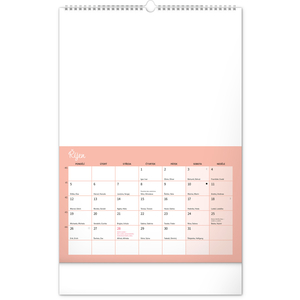 Fotografie k reklamnímu předmětu „NOTIQUE Kreativní rodinný kalendář 2026, 33 x 46 cm“