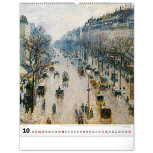 Fotografie k reklamnímu předmětu „NOTIQUE Nástěnný kalendář Impresionismus 2027, 48 x 56 cm“