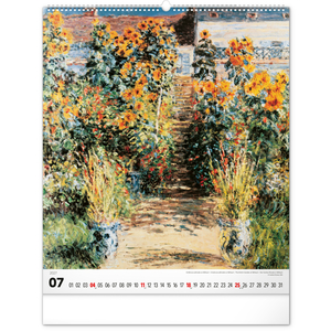 Fotografie k reklamnímu předmětu „NOTIQUE Nástěnný kalendář Claude Monet 2027, 48 x 56 cm“