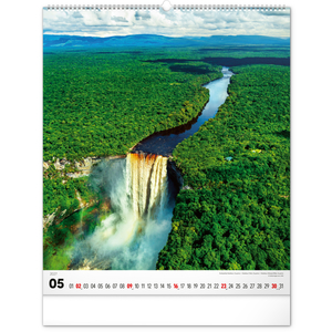Fotografie k reklamnímu předmětu „NOTIQUE Nástěnný kalendář Energie 2027, 48 x 56 cm“