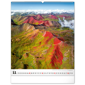 Fotografie k reklamnímu předmětu „NOTIQUE Nástěnný kalendář Energie 2027, 48 x 56 cm“