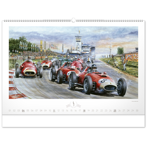 Fotografie k reklamnímu předmětu „NOTIQUE Nástěnný kalendář Oldtimers – Václav Zapadlík 2027, 64 x 42 cm“
