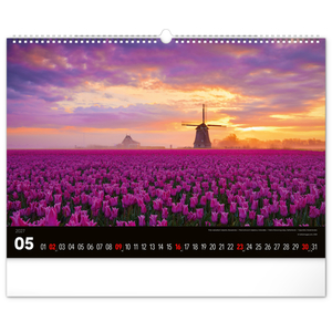 Fotografie k reklamnímu předmětu „NOTIQUE Nástěnný kalendář Krajiny 2027, 48 x 33 cm“